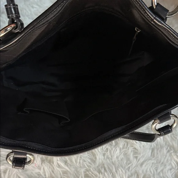 Coach Black Signature Tote Bag - Picture 5 of 6